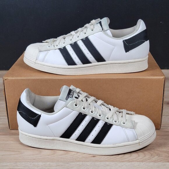 adidas Other - Adidas Superstar Shoes Mens 9 White Black Parley Cork Athletic Sneakers GV7615